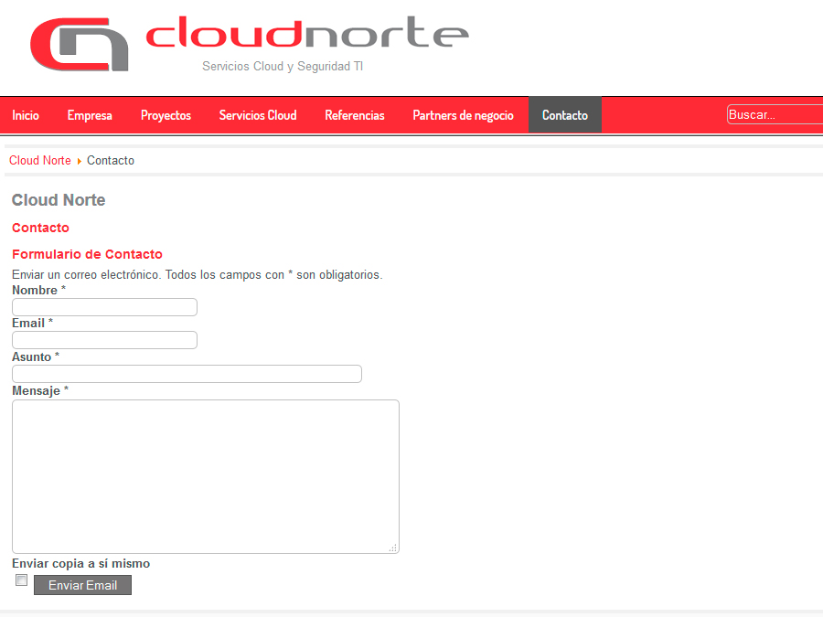 web Cloudnorte